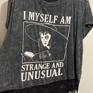 BeetleJuice Distressed Tee from Torrid- Size 1